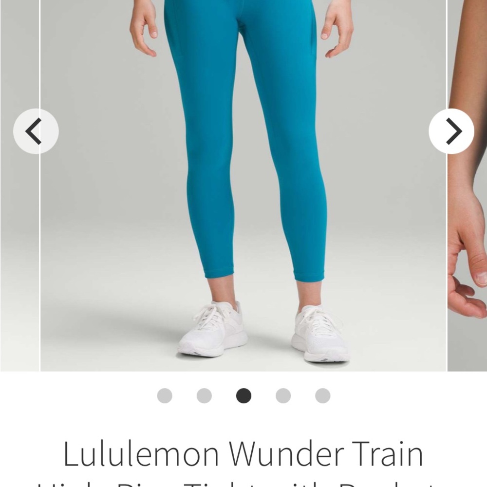 Lululemon Wunder Train High-Rise Tight with Pockets 25"